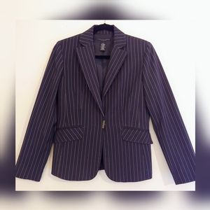 Apostrophe Stretch Women's Pinstripe Blazer
